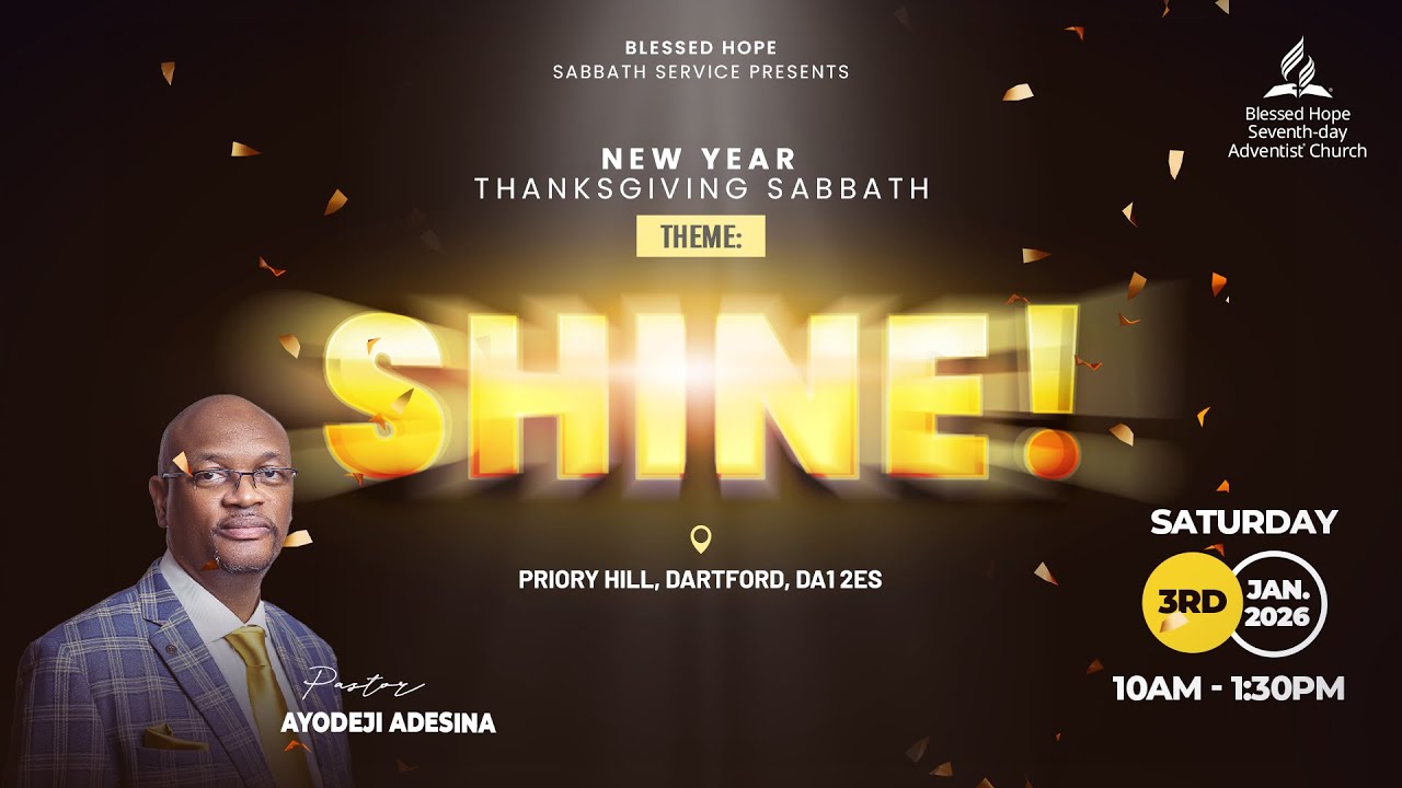Новогоднее богослужение 2026 года - SHINE от пастора Айодеджи Адесины.