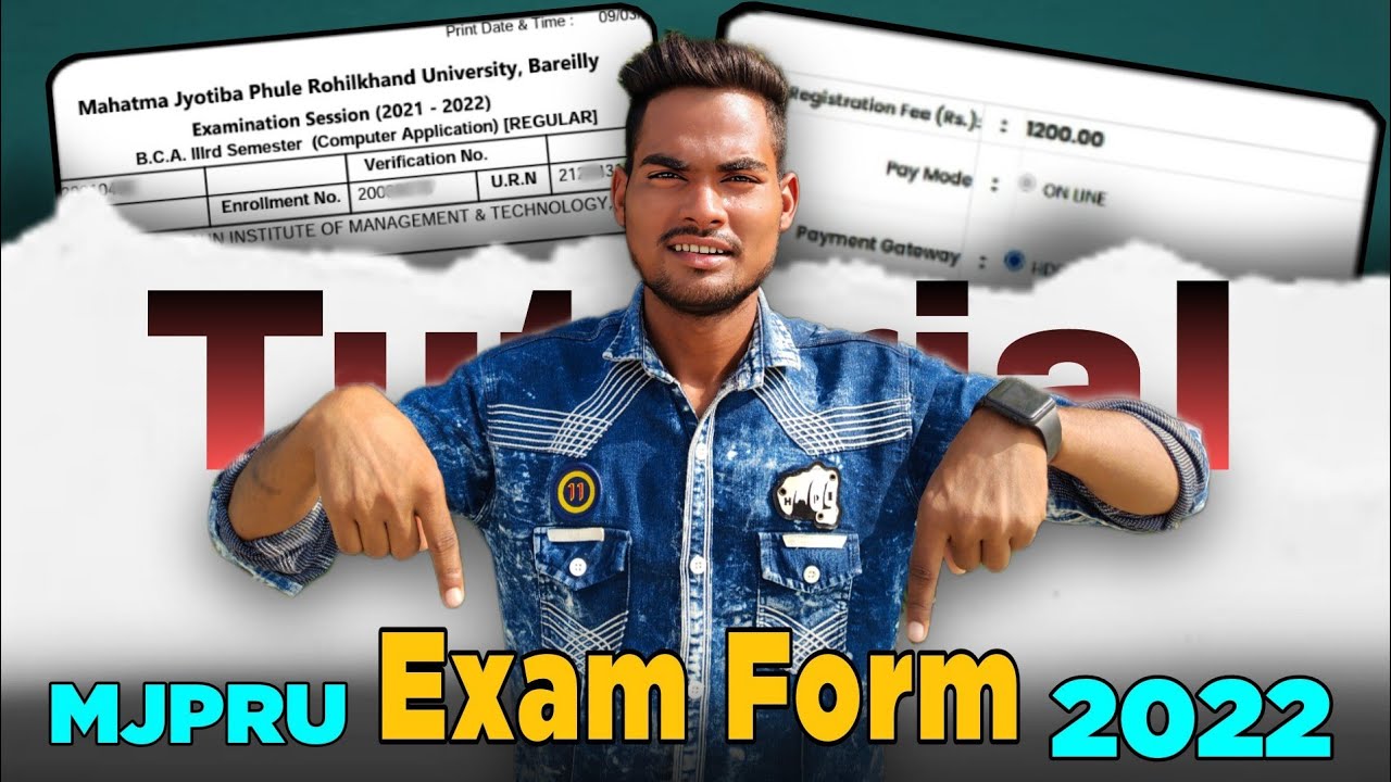 How To Fill Mjpru Examination Form 2022 || Online form kaise bhare || ShivaTips
