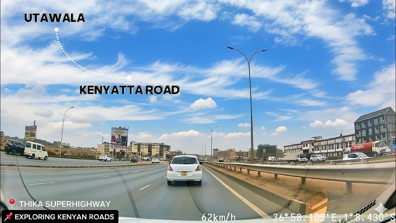 Utawala to Kenyatta Road drive || Exploring Kenyan Roads || Eastern Bypass - Thika Superhighway