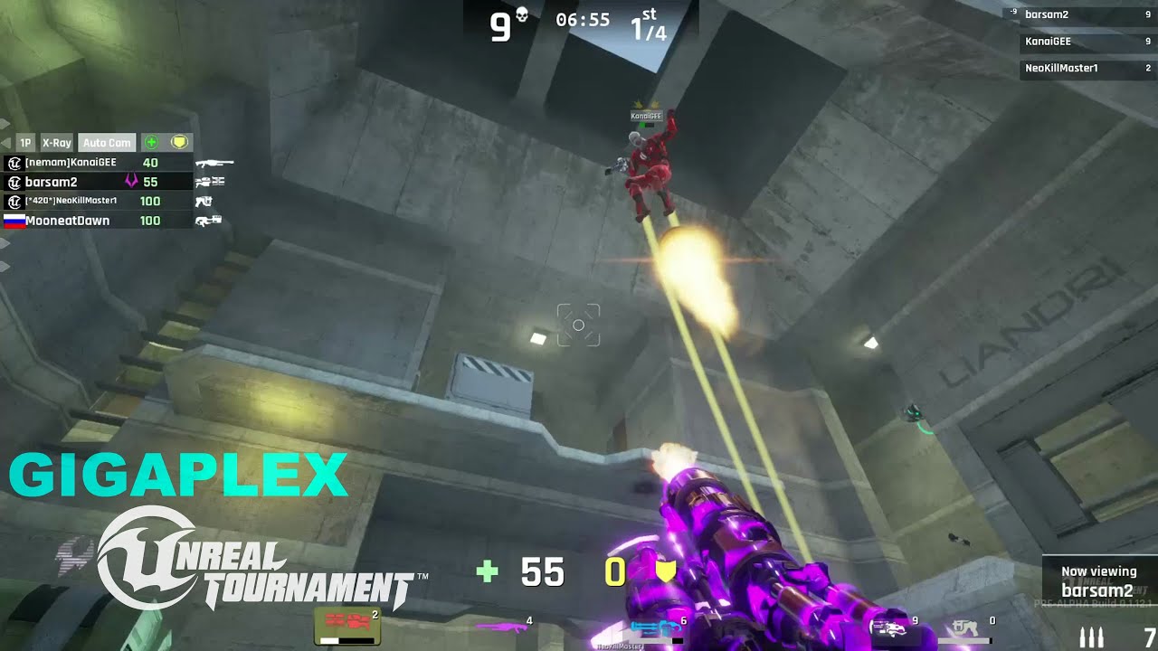 Deathmatch gameplay - DM Gigaplex UT4 - 2025 Highlights - Unreal Tournament 4