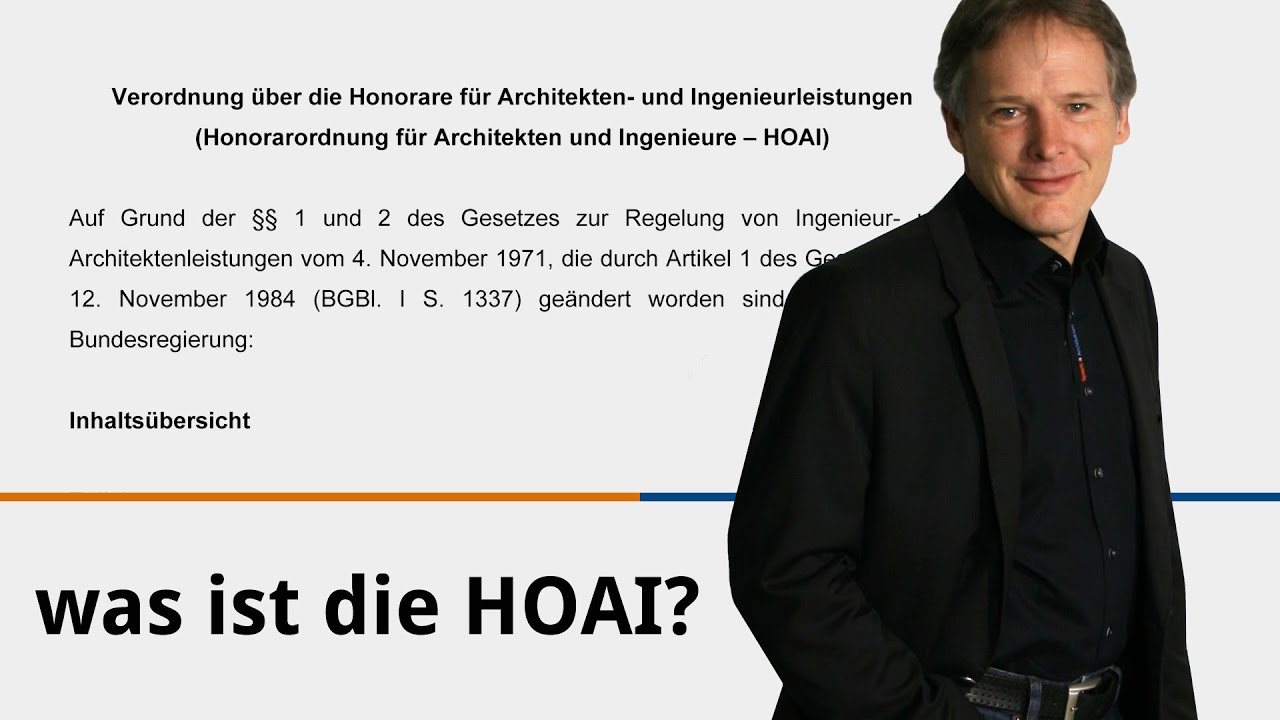 Was ist die HOAI?