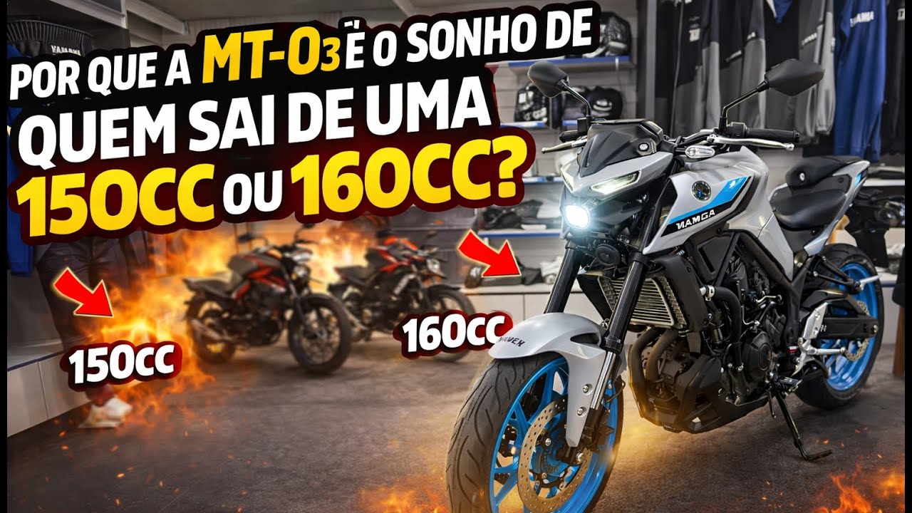 YAMAHA MT-03 É O SONHO DE QUEM SAI DE UMA 150CC OU 160CC?