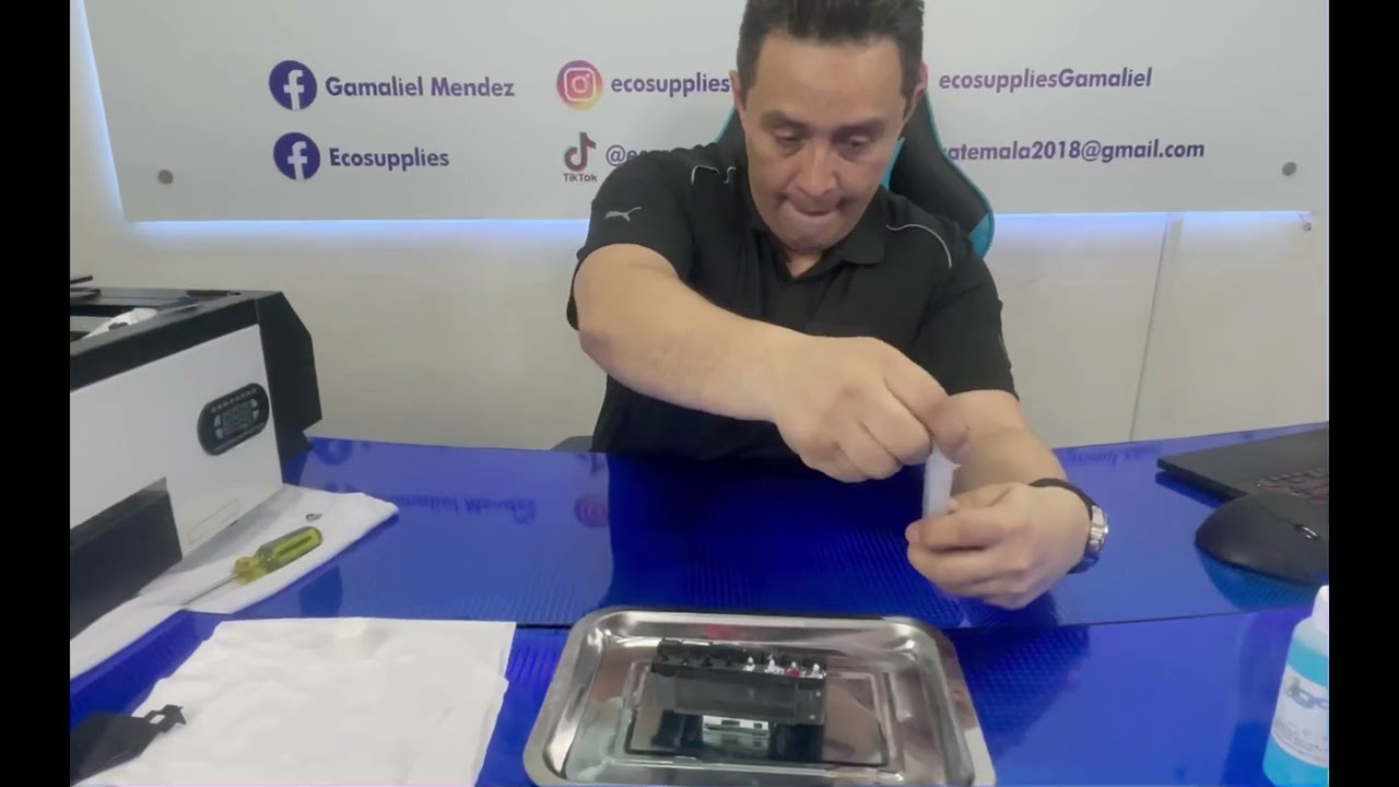 Como Destapar Cabezal DTF