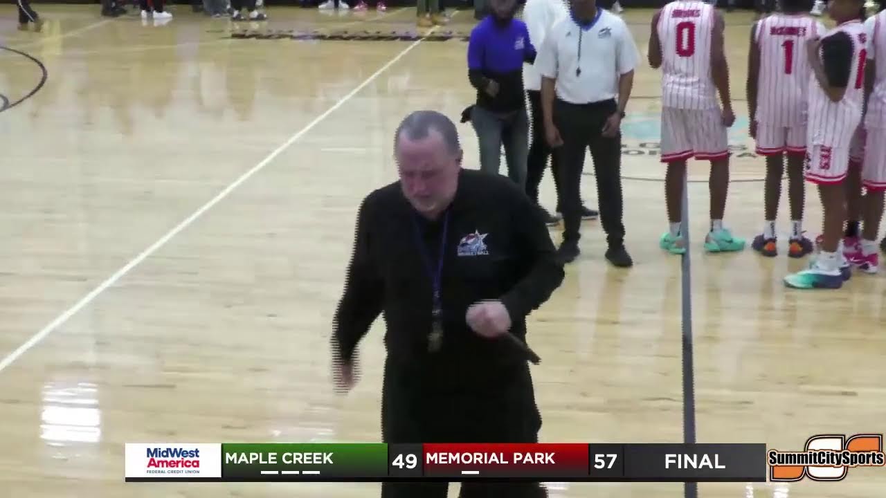 Maple Creek vs Memorial Park - MVP Basketball Championship