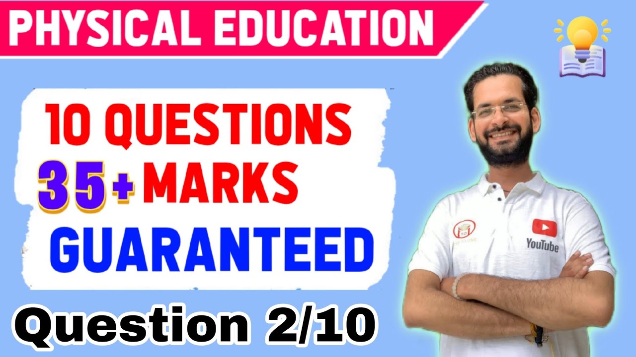 Physical education class 12 | passing marks pakke | Day 1 | Question 2 | CBSE BOARD EXAM 2026