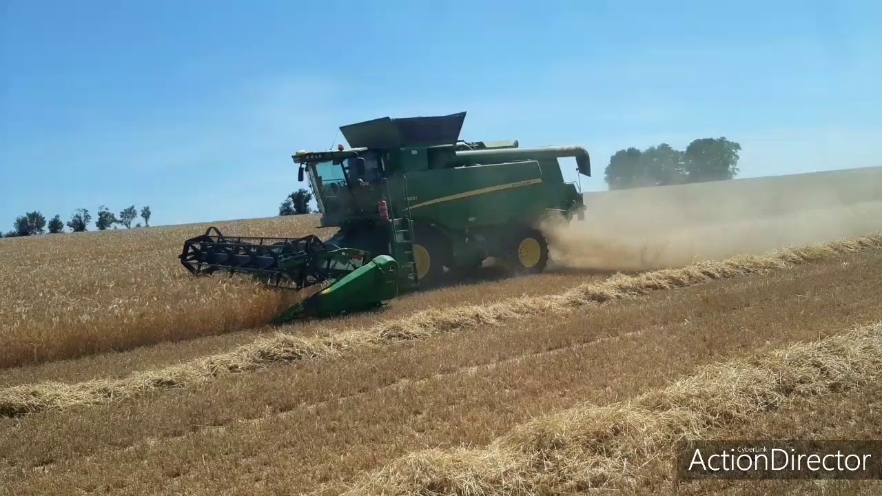 Début des moisson d'orge de le loiret