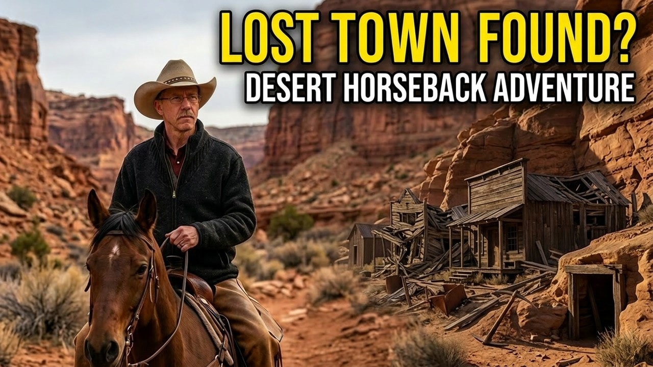 Horseback Adventure to an Abandoned Mining Town #UtahOutdoors #HorsebackAdventure #horselife #horse