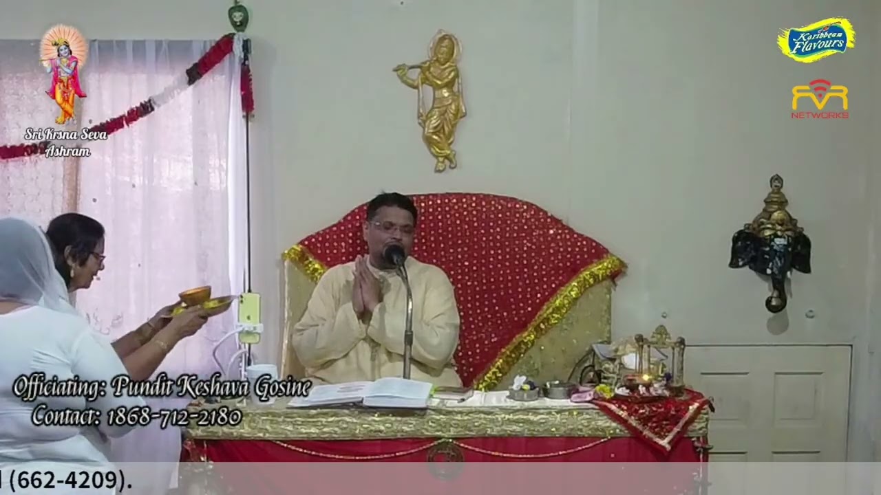 Pt. Keshava Gosine: Conversation between Suka Dev & Parikshit | Session 2 | Saptaha Bhagwat Yagna
