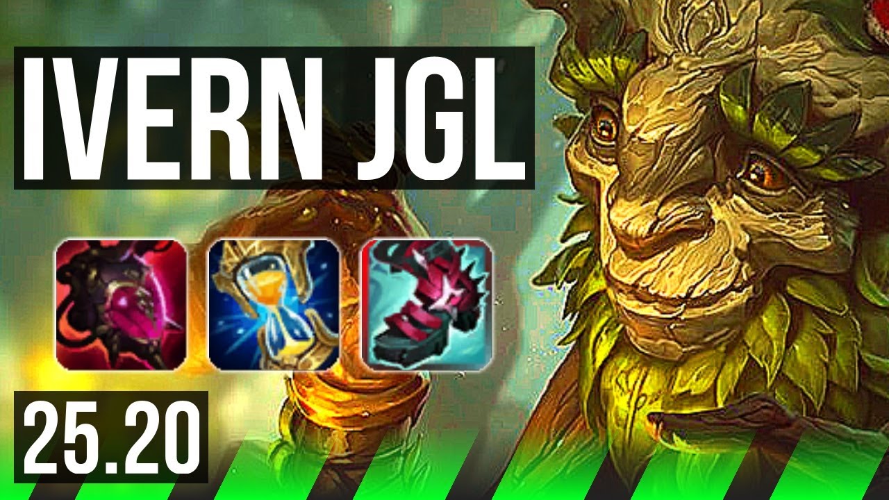 IVERN vs SYLAS (JGL) | 600+ games | KR Master | 25.20