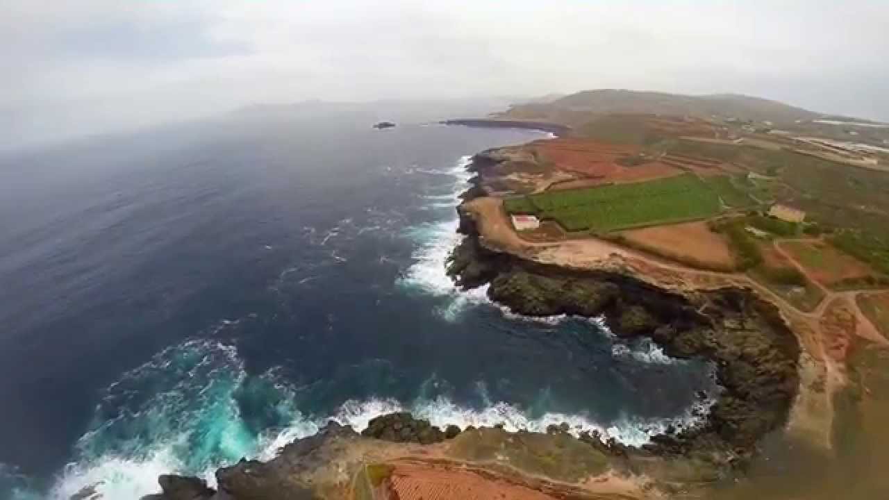 VOLANDO SOBRE CANARIAS  ARUCAS A LAS PALMAS GRAN CANARIA