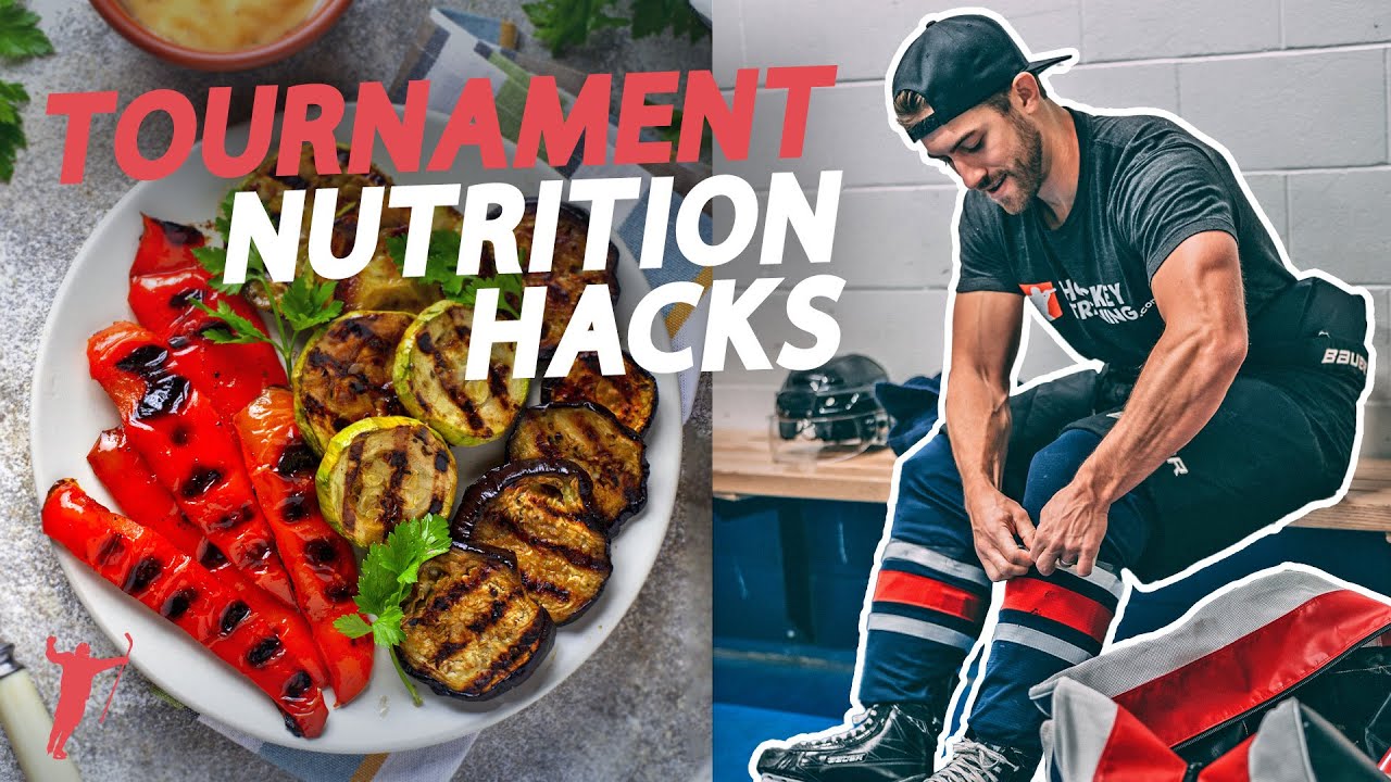 Hockey Tournament Nutrition HACKS To Stay Full Of Energy All Tourney Long! 🏒