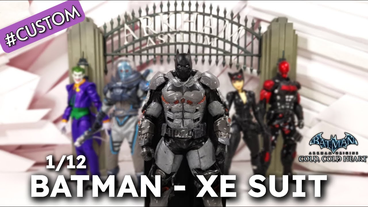 Aliexpress Batman XE Suit Custom 1/12 action figure Unboxing & REVIEW #dc #batman #arkhamknight