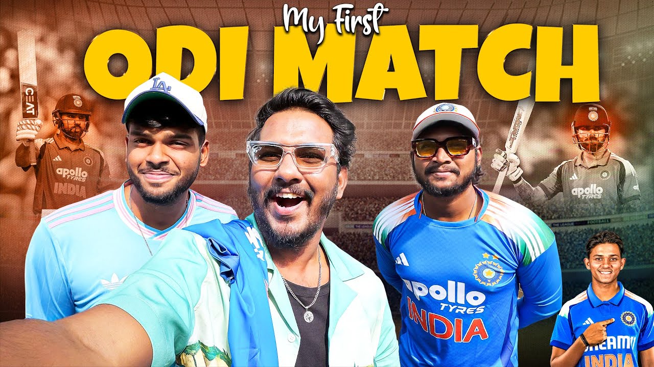 My First ODI Match | India Vs South Africa | Vishakapatnam | Nabeel Afridi Vlogs