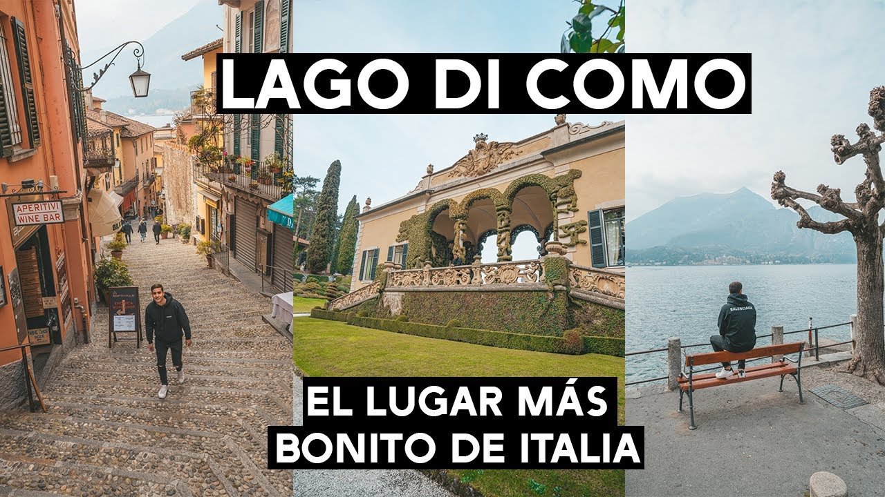 Visitando el LUGAR MÁS BONITO de ITALIA 🇮🇹 | Lago Di Como, Italia