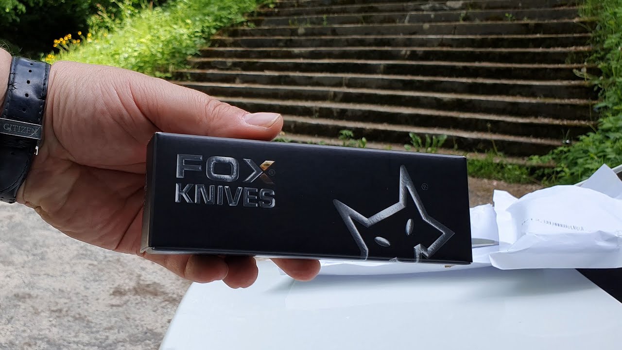 Fox Knives - 515W Terzuola Design - piękny nóż EDC (unboxing)