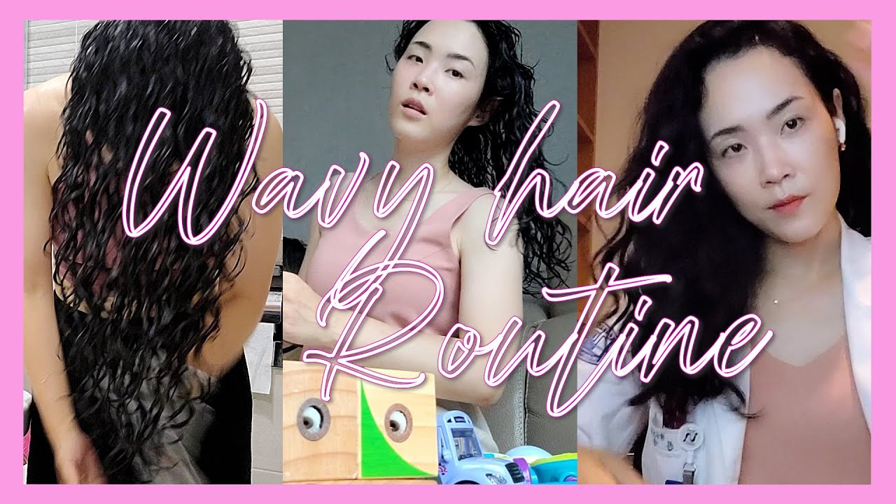 Eng) 자연곱슬이 사는 법 | 탈매직 20개월차 | 웨이비 투 컬리 | wavy/curly girl method