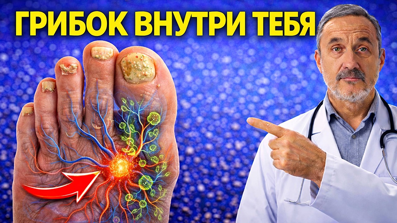 Грибок на ногтях — это последняя стадия. Узнайте, что гниет внутри на самом деле.