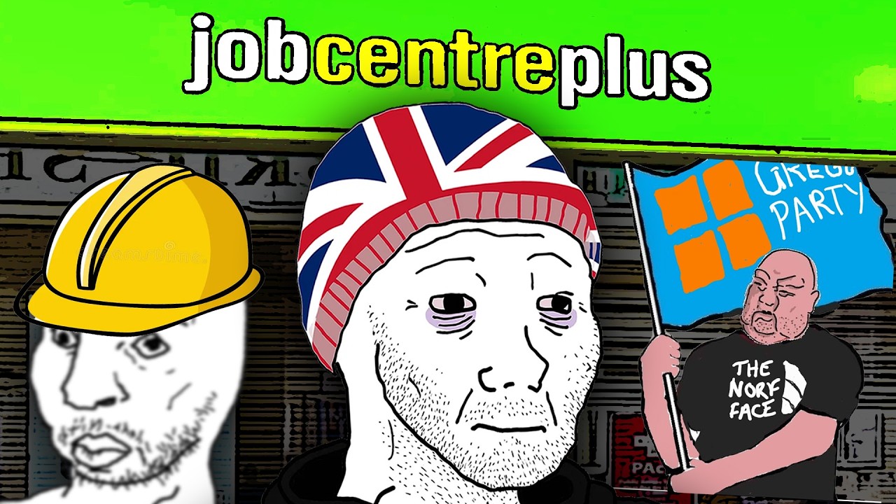 Inside the British Job Centre..