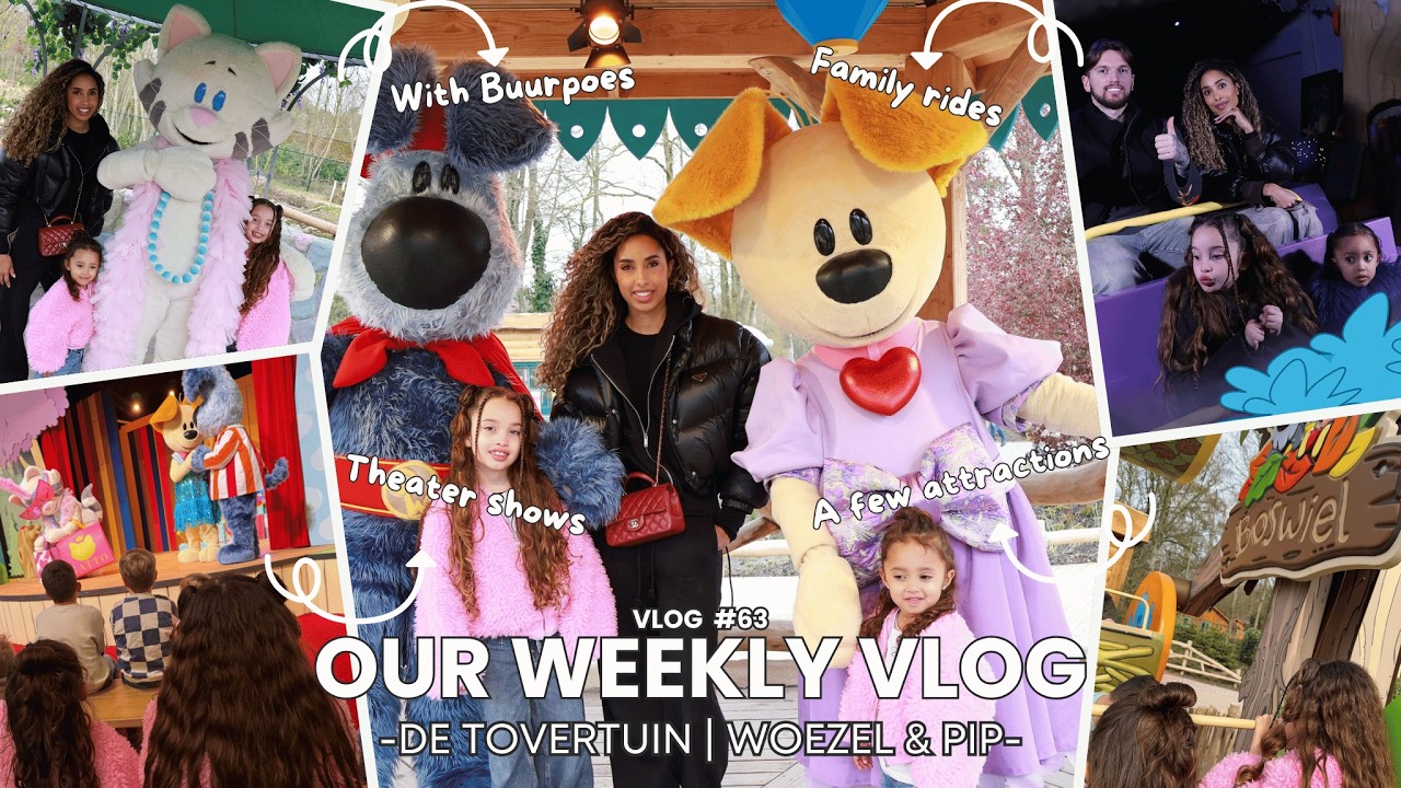 Wij waren bij de opening van het NIEUWSTE kinderpretpark van Nederland, De Tovertuin! | VLOG #63