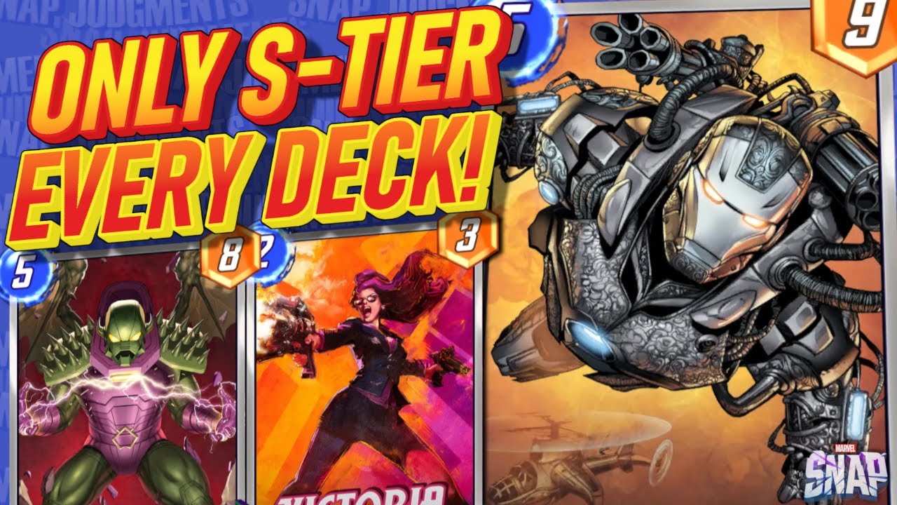 The Best S Tier Decks in Marvel Snap!