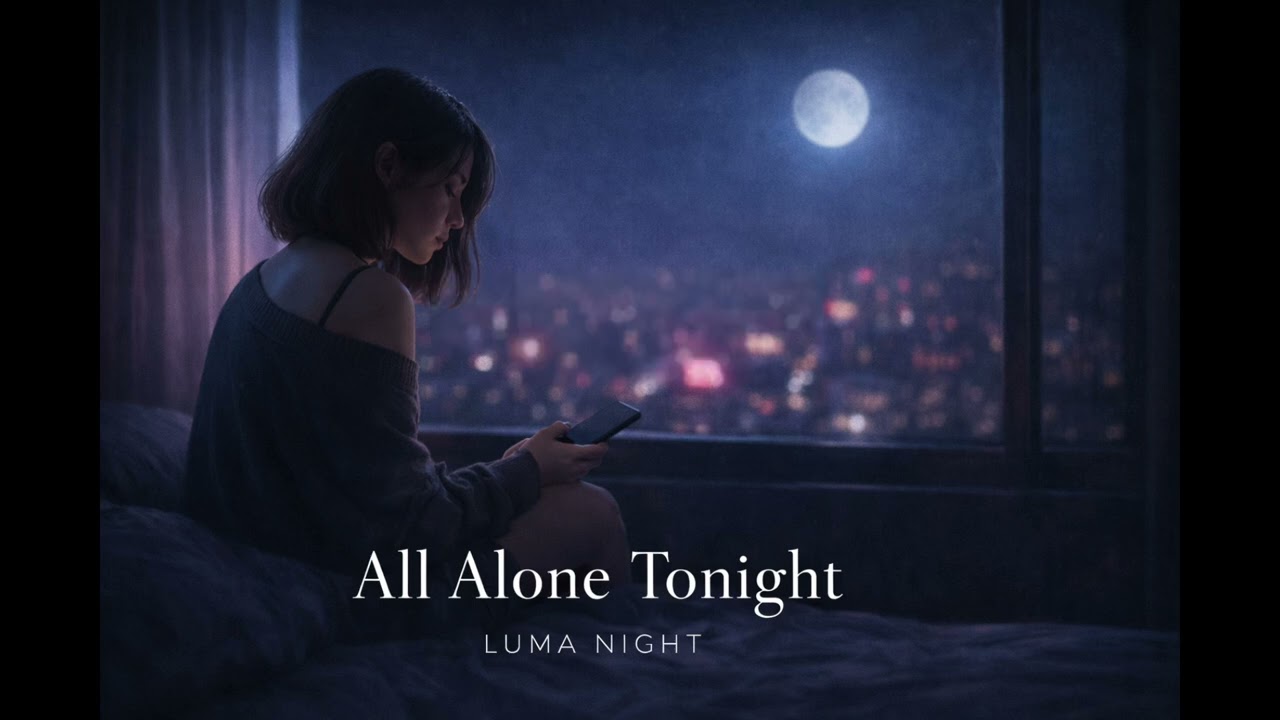 All Alone Tonight-Luma Night （Official Lyrics Video ）