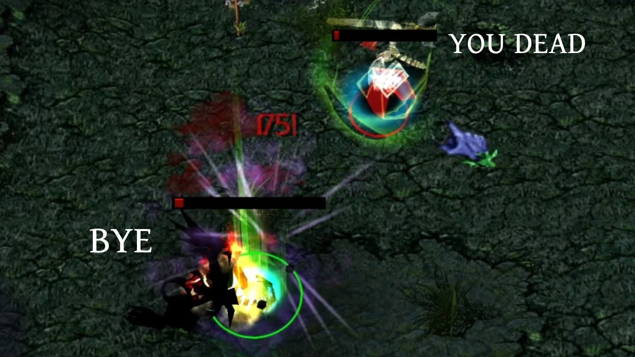 DOTA SHADOW FIEND INSANE GAMEPLAY, NO JOKE (CALCULATED!)