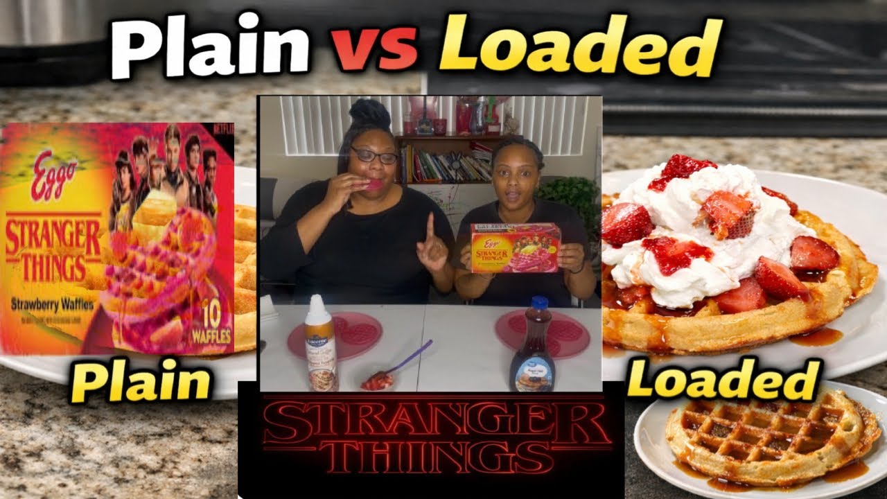 We Tried Stranger Things Waffles 🧇 | Plain vs Toppings Taste Test!  S7 | E1 (New Year Grind)