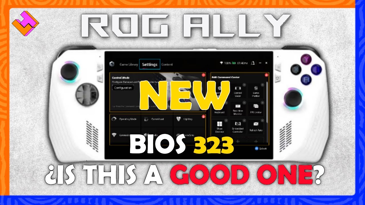 ✅ ASUS ROG ALLY - NEW BIOS 323 BENCHMARK  #benchmark  #rogally #asusrogally #performance