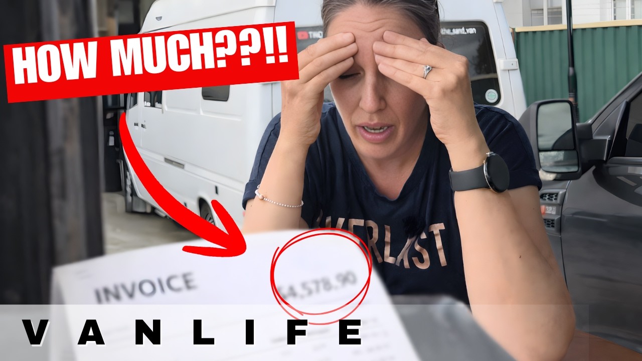 This was WAY MORE than we budgeted for! When big van bills hit hard.