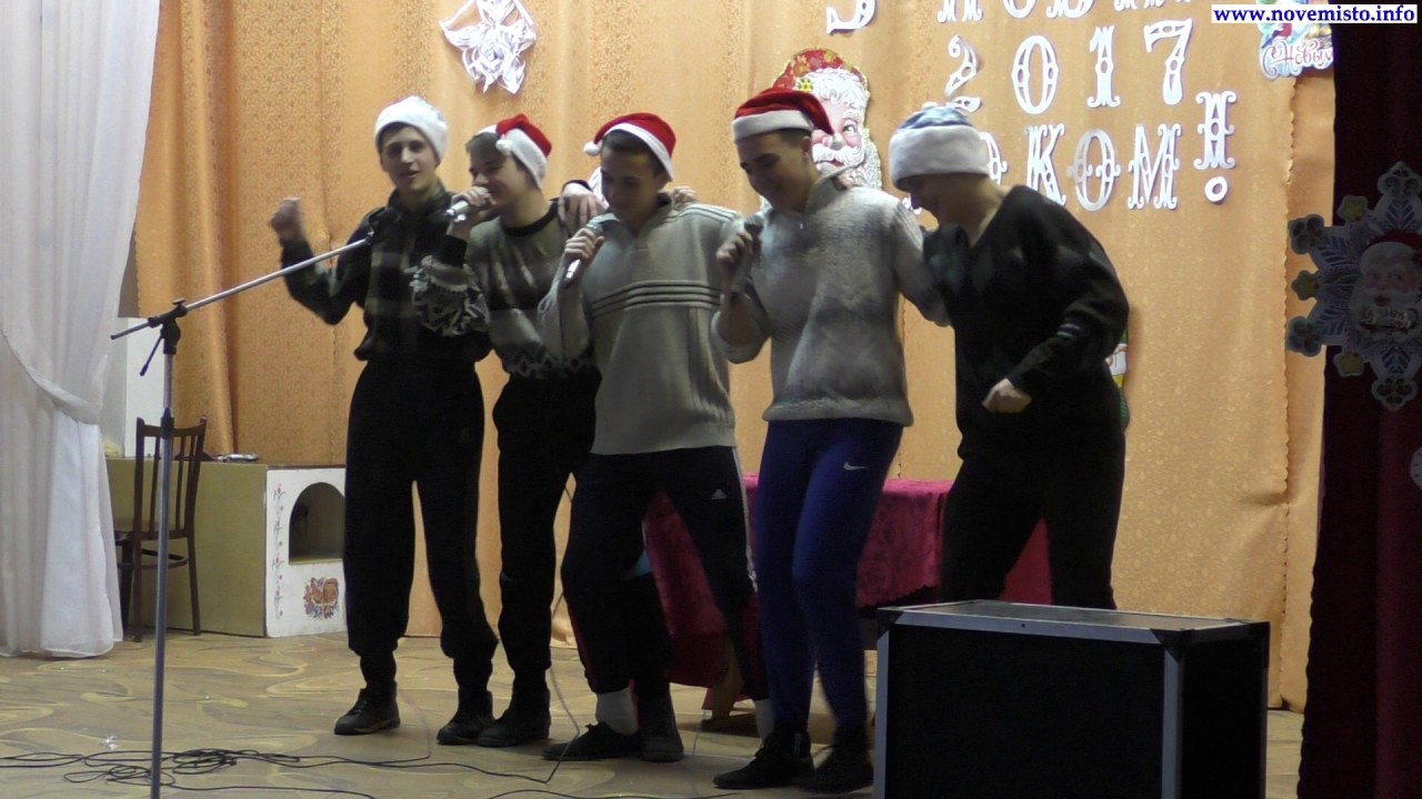 Новогодний концерт в шестой школе 23.12.16