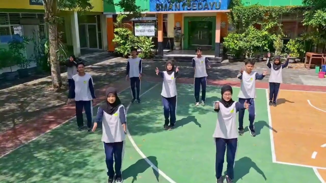 Lomba Senam Anak Indonesia Hebat 2025_SMA N 1 Sedayu_Daerah Istimewa Yogyakarta