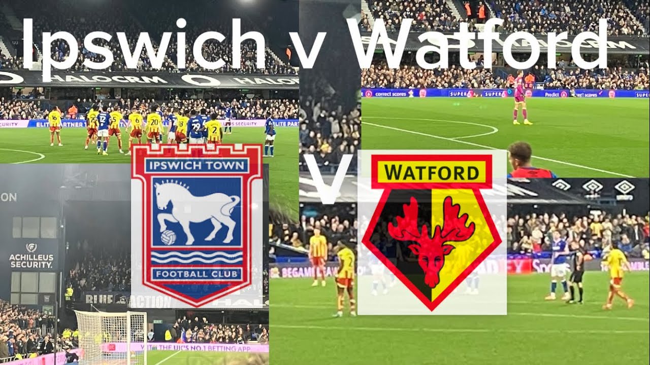 Ipswich v Watford match day blog 