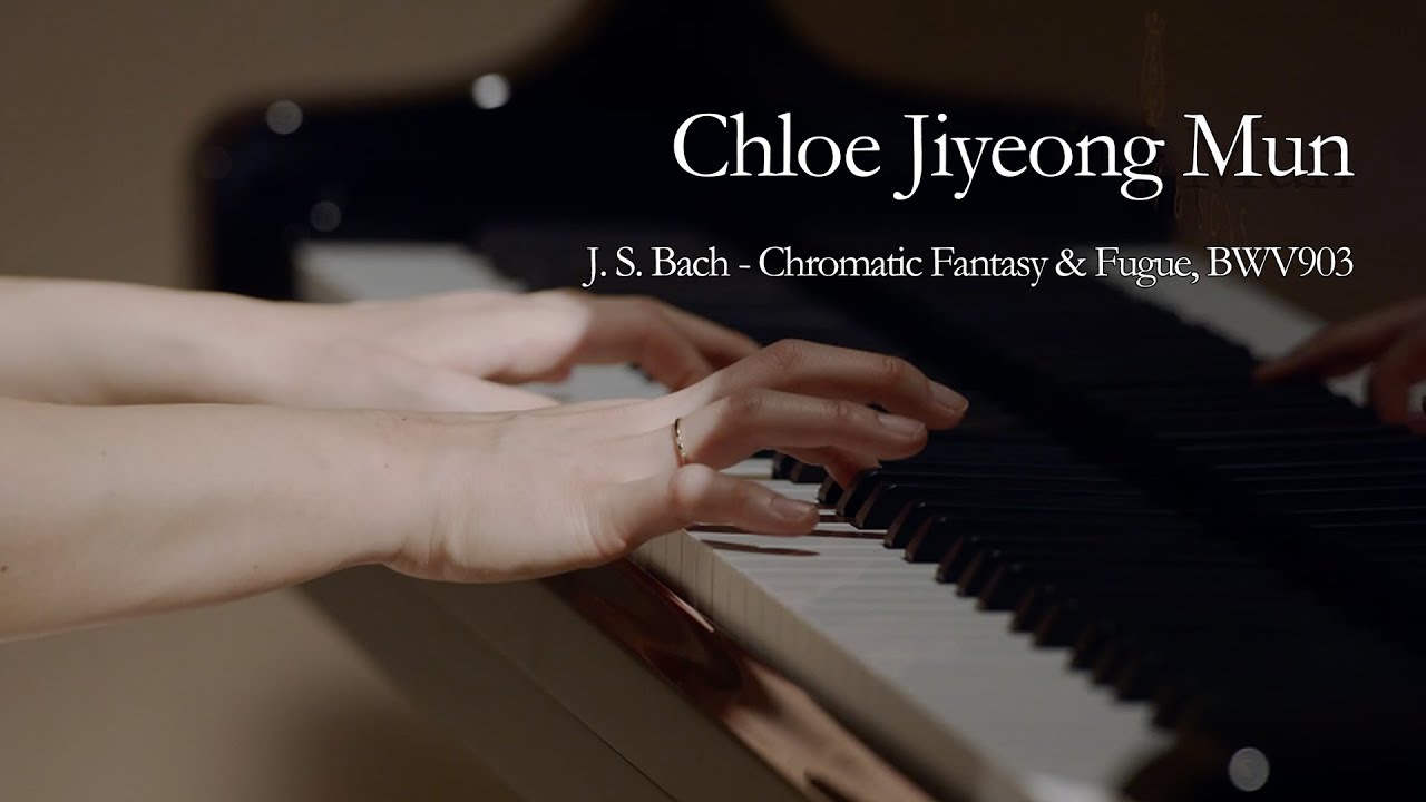 피아니스트 문지영 | J. S. Bach – Chromatic Fantasy & Fugue, BWV903 [4K]