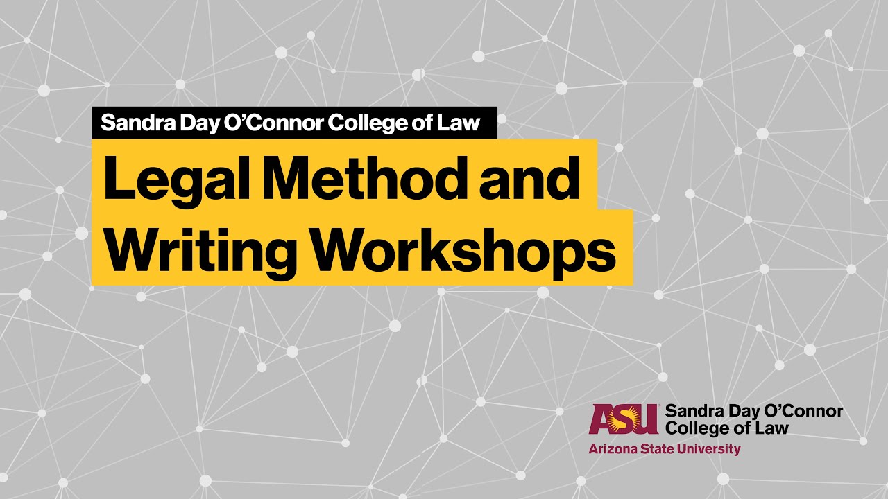 Legal Writing Workshop #2: Innovative Ideas to Implement within Advanced Legal Writing Courses