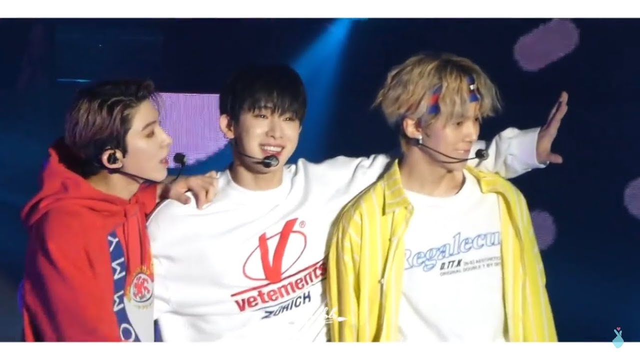 💕Neol hada - Monsta X in Chile [HD] (Wonho, Minhyuk, Kihyun) #KPOP #Cute
