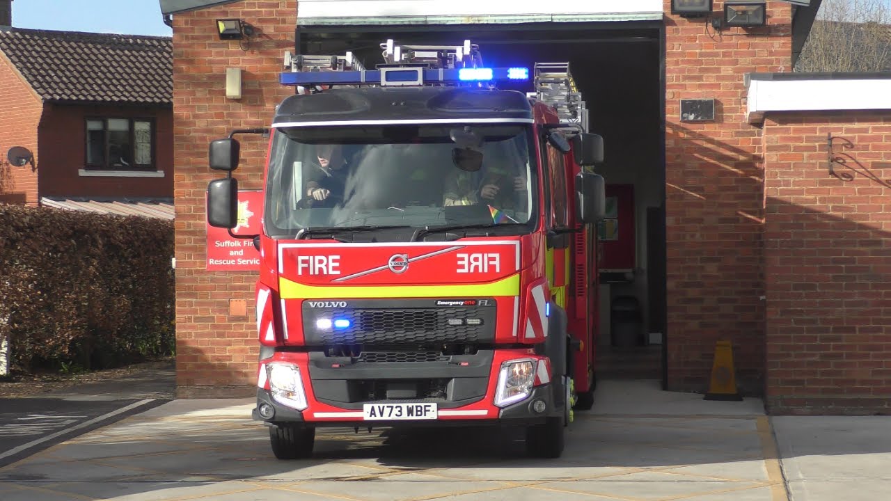 Suffolk Fire & Rescue Service - Elmswell WrL Turnout