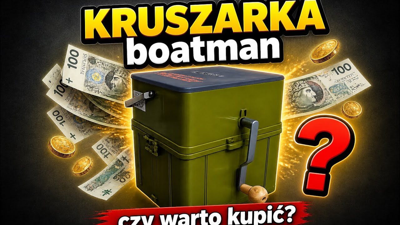 Kruszarka Boatman | Czy warto❓