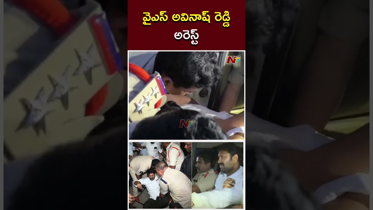YS Avinash Reddy Arrest | వైఎస్ అవినాష్ రెడ్డి అరెస్ట్ | NTV Politics