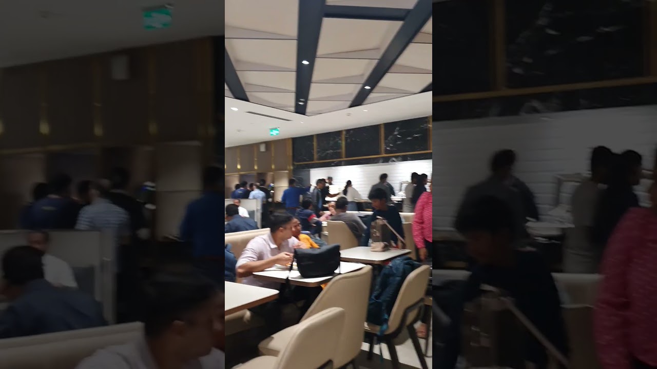 Lounge in Hyderabad Airport - Donestic Terminal #2022 #lounge #airport #hyderabad #domestic #food