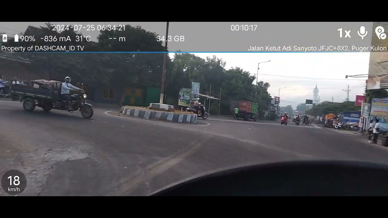 🔴 Where to JFR2+9CP, Mojosari, Kabupaten Jember 9 km, 29 km/h #2024#0725#062402