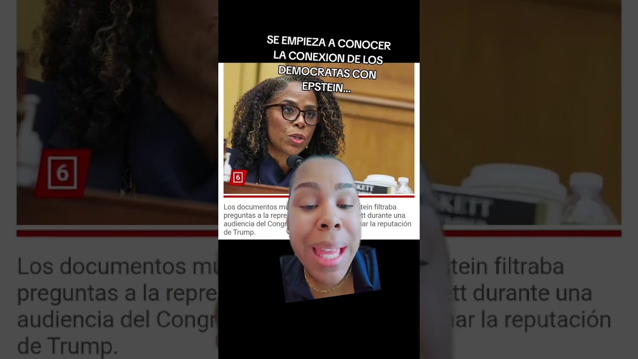 Stacey Plaskett leaked information with Epstein #StaceyPlaskett #EpsteinFiles #Trump2025 #News