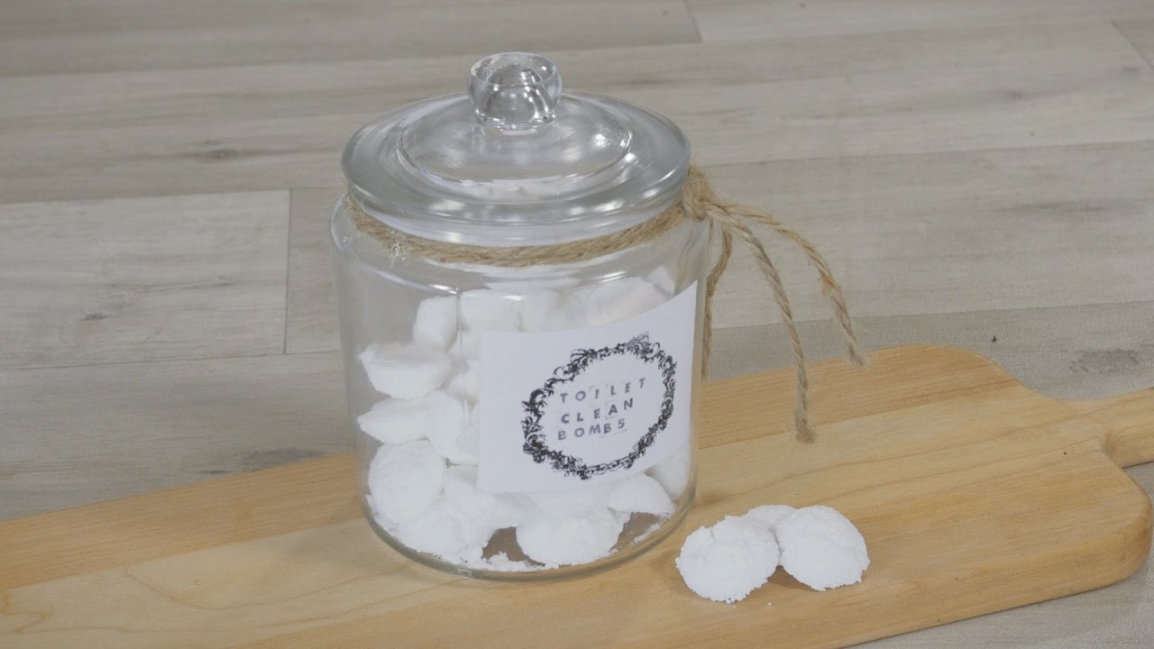 How to make a Natural Toilet Cleaning Bomb
