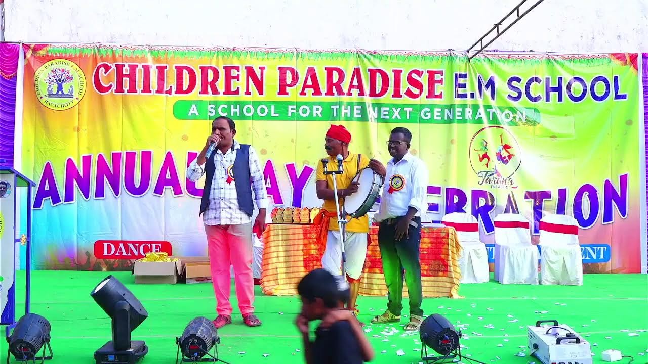 children paradise e.m school #rayachoty #children paradise school Live Stream