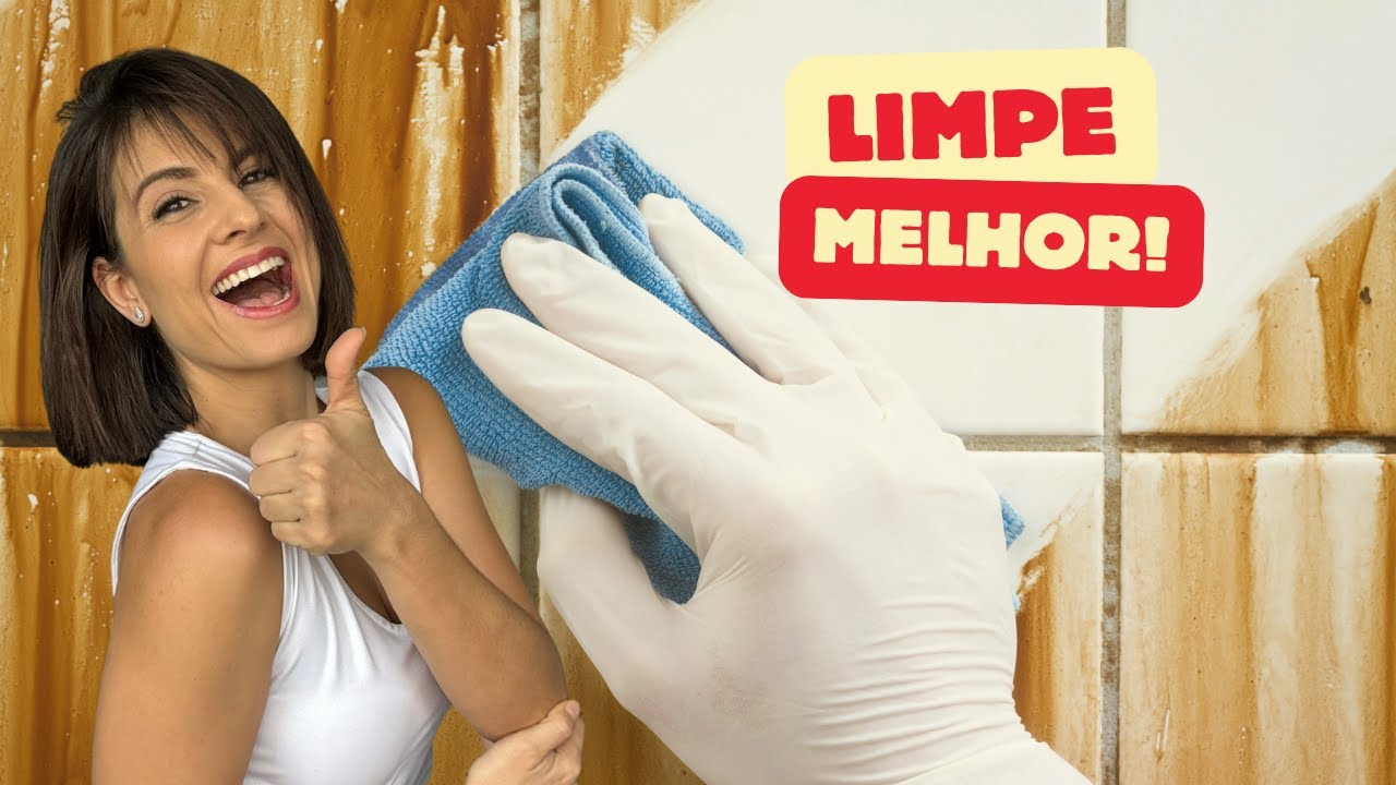 COMO LIMPAR AZULEJOS DA COZINHA E DO BANHEIRO