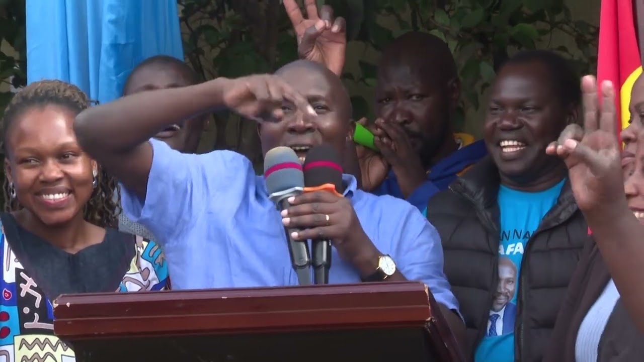 FORUM FOR DEMOCRATIC CHANGE PRESIDENTIAL NOMINATIONS NATHAN NANDALA  MAFABI VS PATRICT AMURIAT OBOI