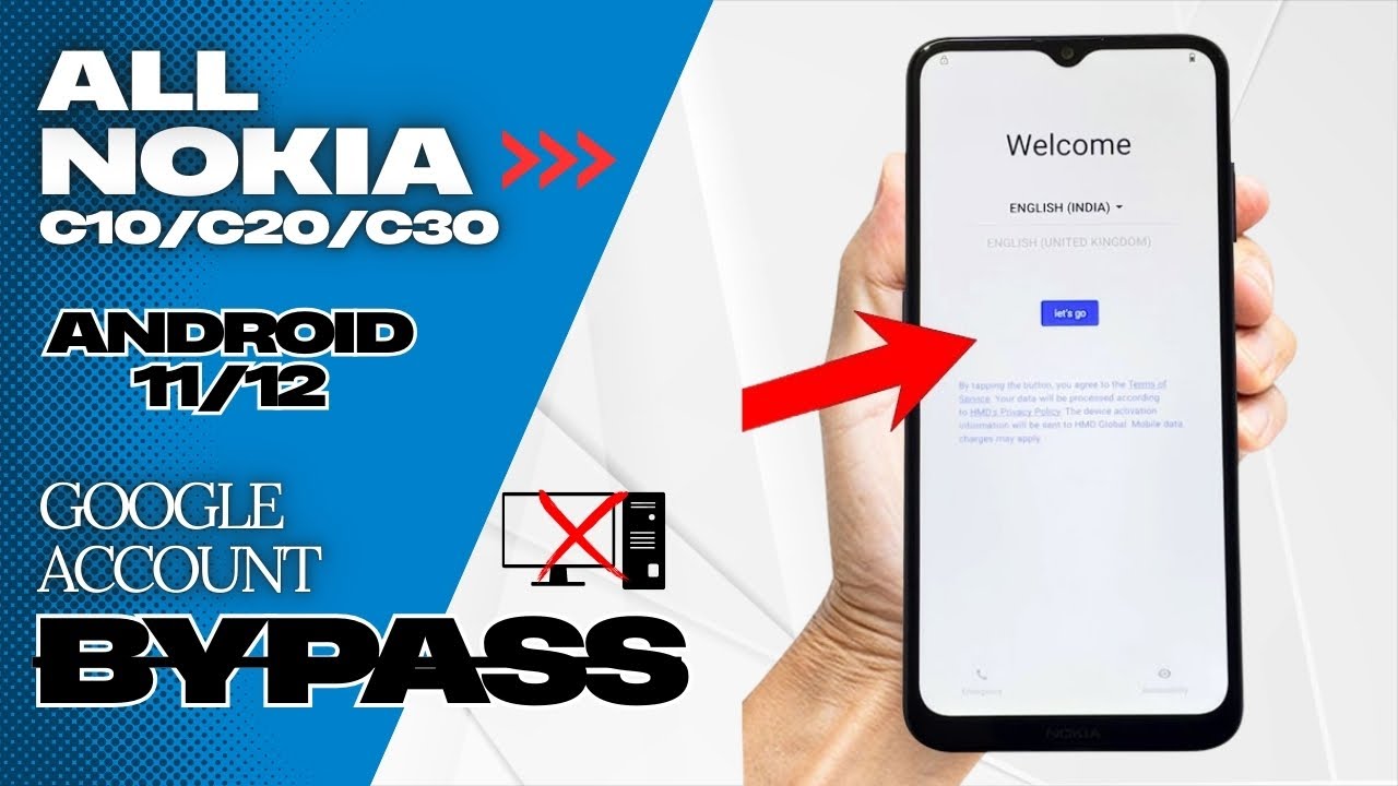 Nokia C30/C20/C10 Google Account Bypass || All Nokia FRP Bypass Android 11 (2025)