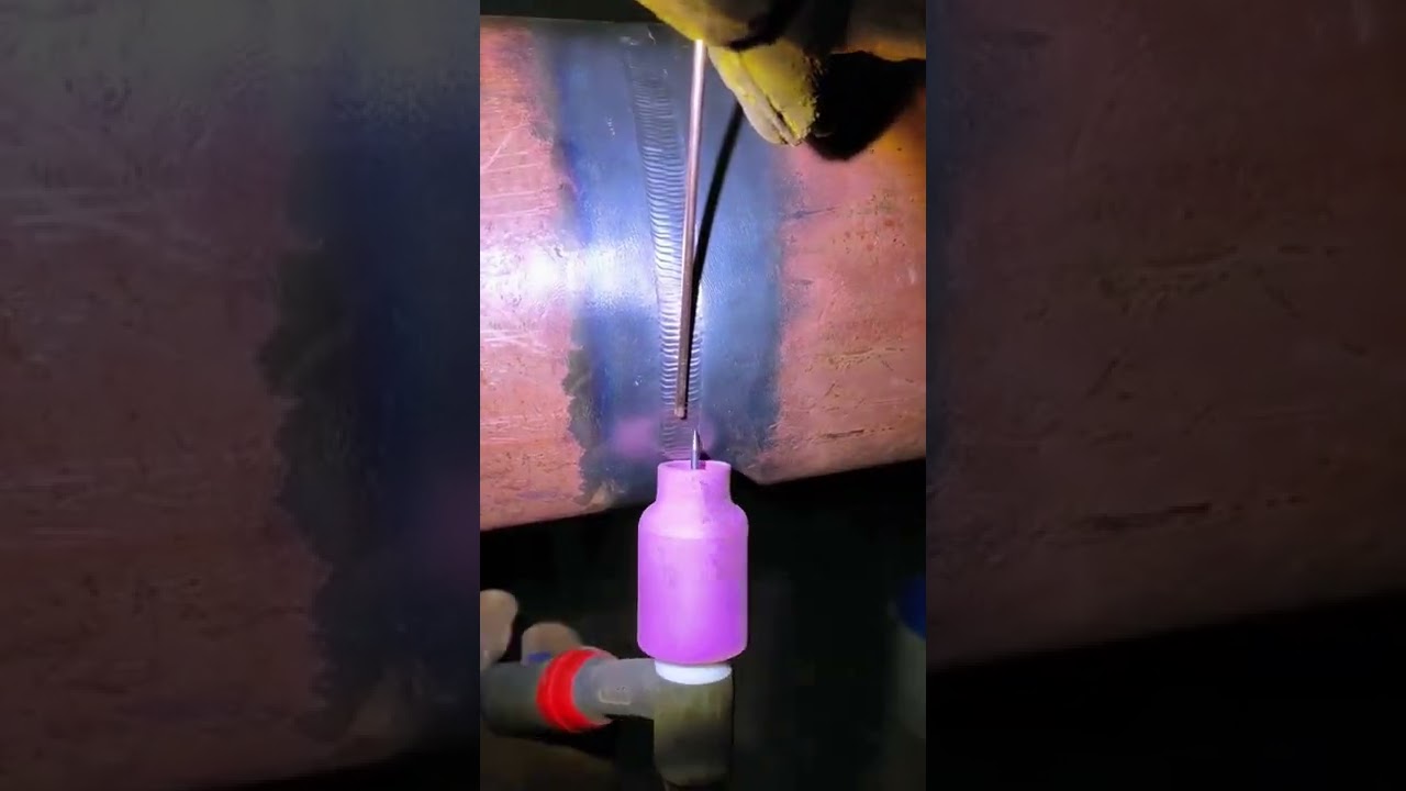 Fish scale welding process- Good tools and machinery make work easy