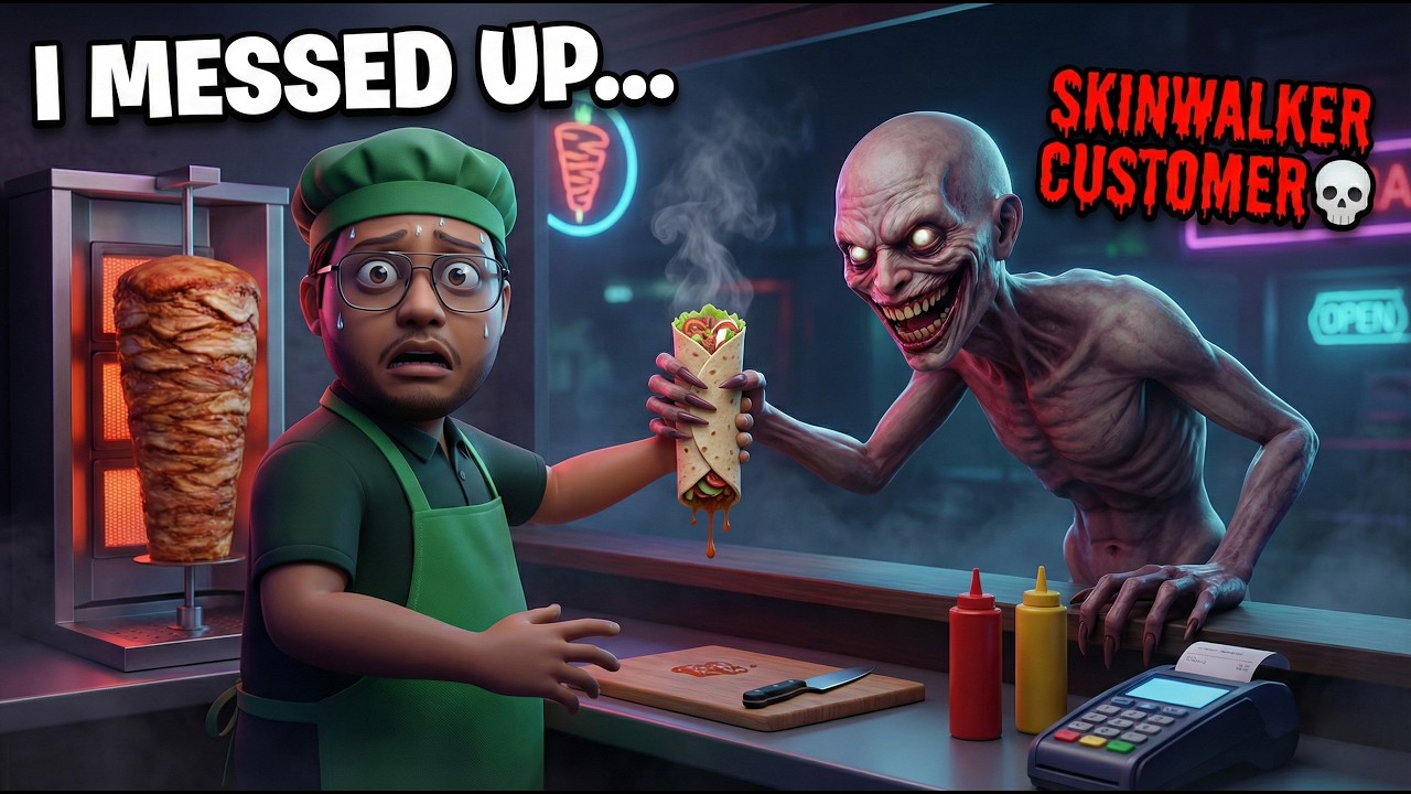 NEVER OPEN A SHAWARMA SHOP AT NIGHT IN ROBLOX... 😨 | Scary Shawarma: Anomaly Kiosk
