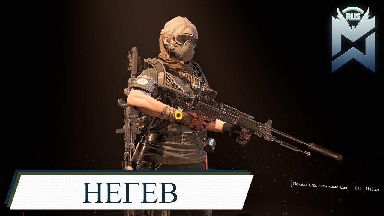 The Division 2 / НЕГЕВ / Интересный пулемет (Будет нерф на 50% урона)