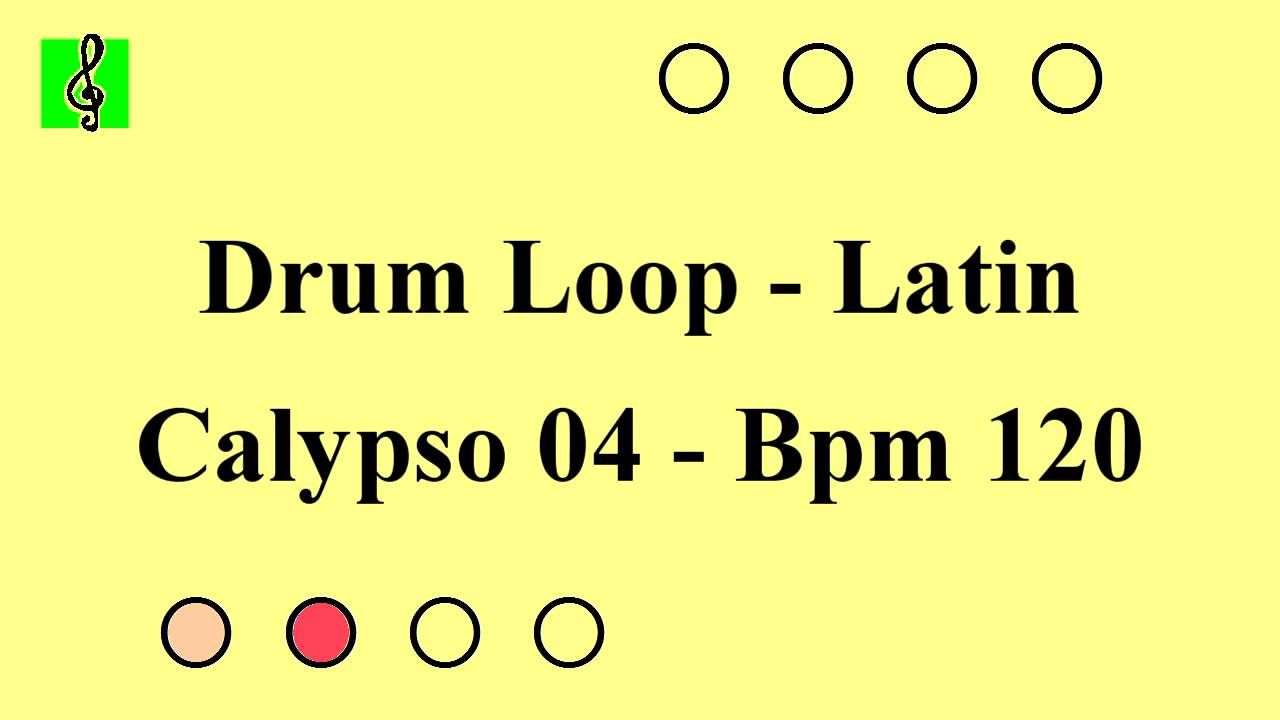 Free Drum Loop - Latin - Calypso 04 (Chorus) - 120 Bpm